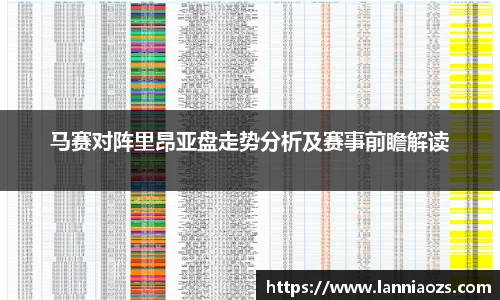 马赛对阵里昂亚盘走势分析及赛事前瞻解读
